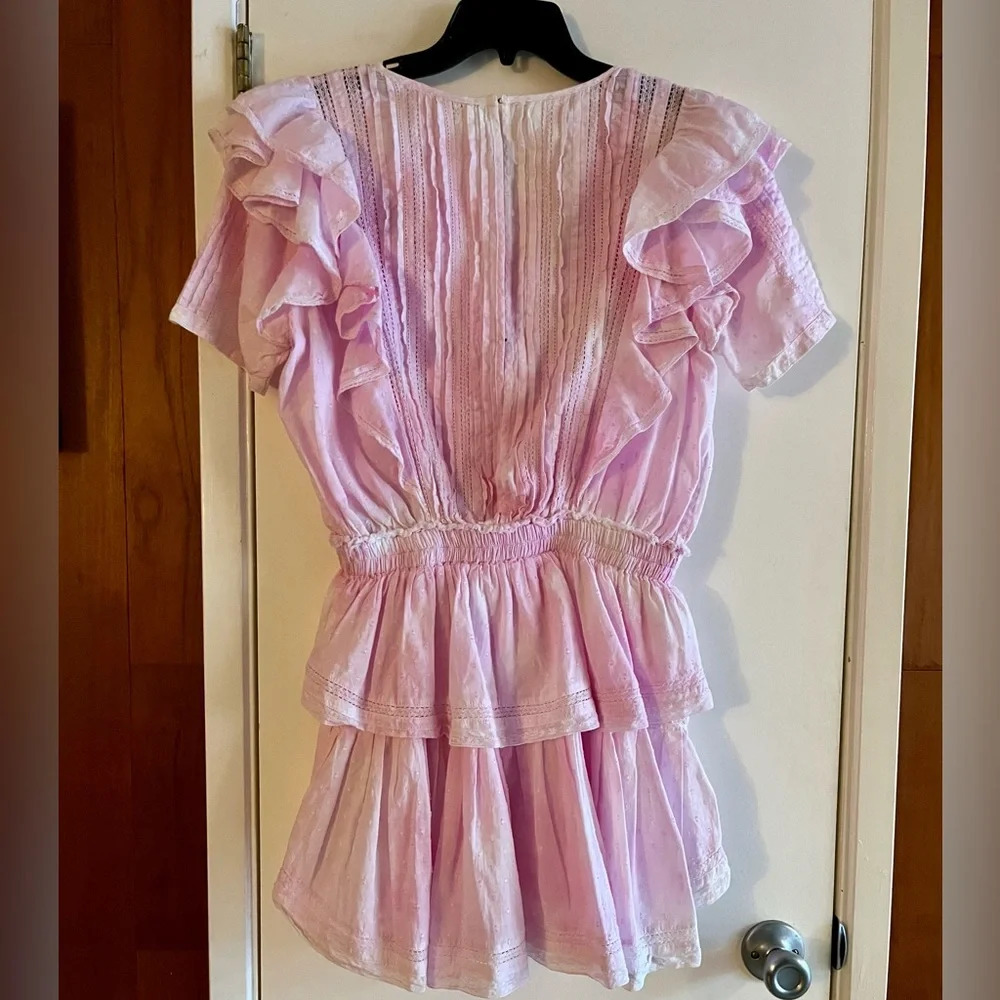 LoveShackFancy Natasha Mini Dress - Picture 2 of 3